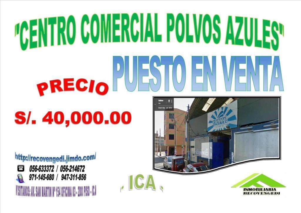 SE VENDE LOCAL EN CENTRO COMERCIAL POLVOS AZULES