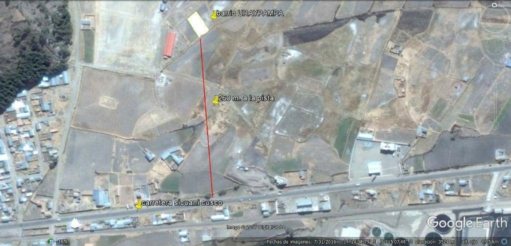 por Urgencia Se Vende Terreno en Sicuani