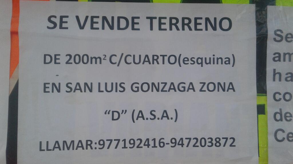 Vendo Hermoso Terreno