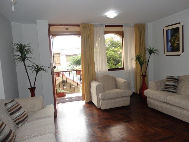 Beautiful furnished apartment for rent in Chorrillos  Close to Malecon Grau