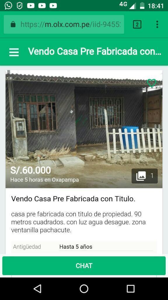 Vendo Casa