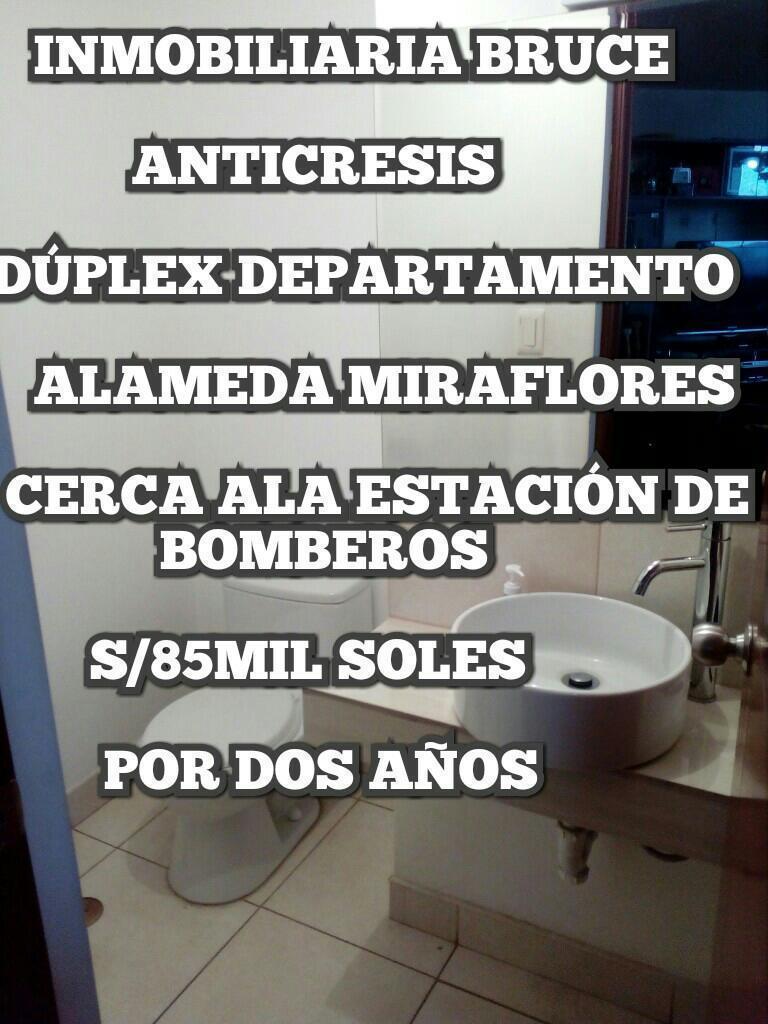Anticresis Dúplex Alameda Miraflores