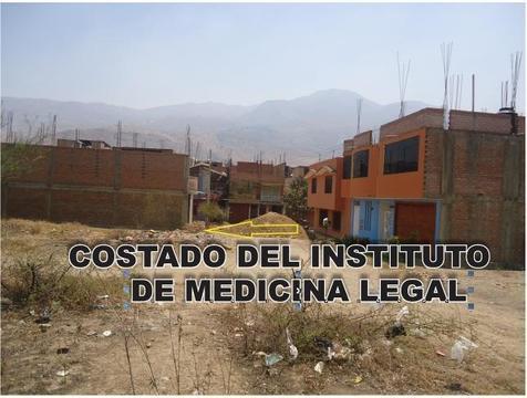 VENDO TERRENO POR LOS PORTALES AL COSTADO DEL INSTITUTO DE MEDICINA LEGAL