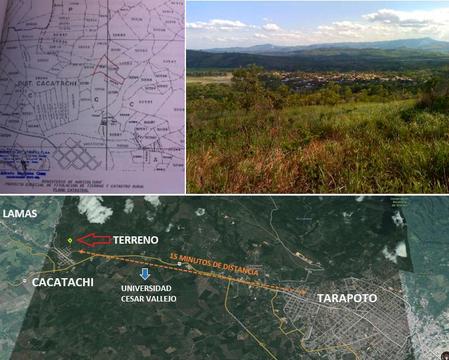 REMATO Terreno 25,000 mt2 en Tarapoto, excelente ubicación