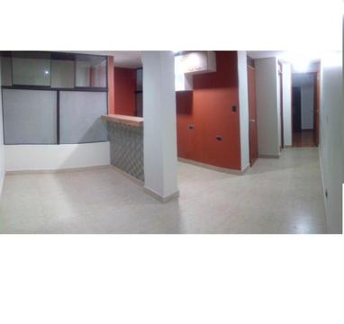 Alquilo mini departamento de 2 dormitorios en San Borja, tercer piso a S/.1700