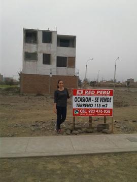 Ocasion vendo terreno de 115mt en Urb. Los Sauces II Distrito de Carabayllo