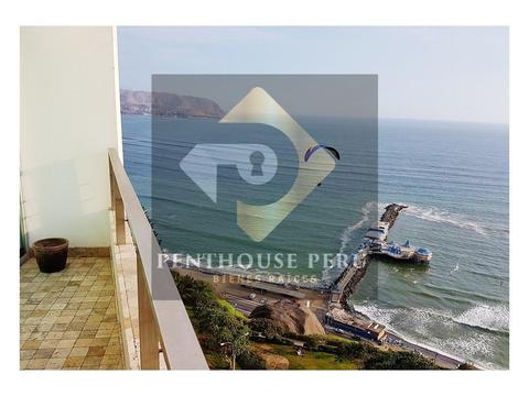 Alquiler Departamento en Miraflores Hermoso Duplex con Vista al Mar