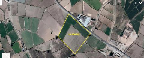 VENDO TERRENO DE 14500 M2, PLANO Y DE BUEN FRENTERO, EN EL CURAL, UCHUMAYO, AREQUÍPA