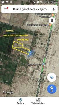 GRAN OCACIÓN VENTA: Terreno de más de 60.000 m2. Cerca a la panamericana norte salida de  a chiclayo