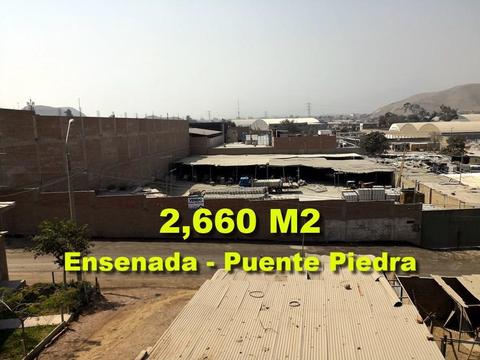 Venta de Local Industrial de 2,660 m2 en Puente de Piedra
