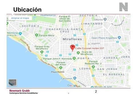 Venta de Oficina en MIraflores