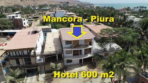 Vendo Hotel de 3 pisos con piscina en Mancora