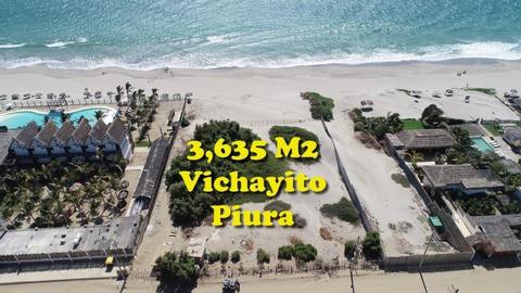 Vendo Terreno de 3635 m2 en Vichayito Los Órganos