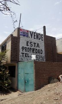 Se vende Casa como terreno en Ate, la urb Alejandro Alvarez a una cuadra de la av Los Virreyes
