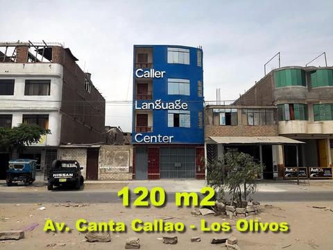 OCASIÓN VENDO CASA COMERCIAL DE 120 M2 EN AV CANTA CALLAO EN LOS OLIVOS