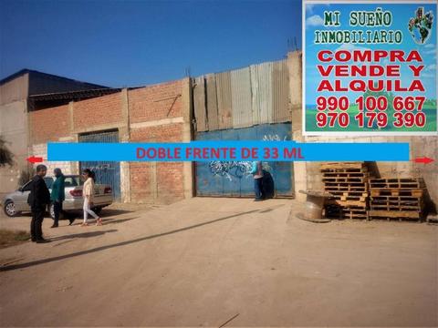 Venta de Local 1661 m² Parque Industrial Ves, Doble Frente con Buena Ubicación