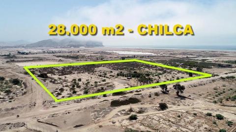 OCASIÓN Venta de Terreno de 28,000 m2 en CHILCA