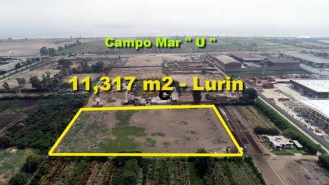 Vendo Terreno de 11,317 m2 en Lurin