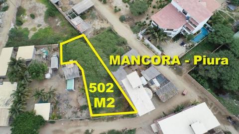 OCASIÓN Vendo Terreno de 502 m2 en Mancora