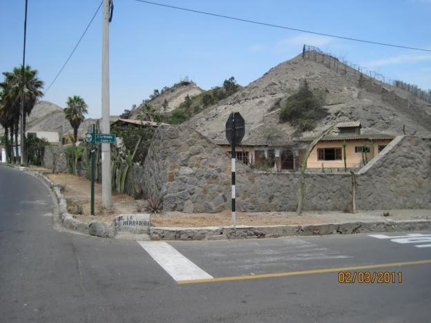 GRAN OCASION TERRENO CERCADO EN LA MOLINA 1000M2 A $750000