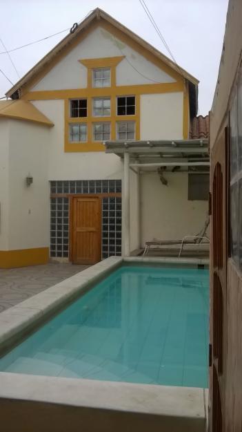 Huanchaco, Casa de playa con piscina super amoblada