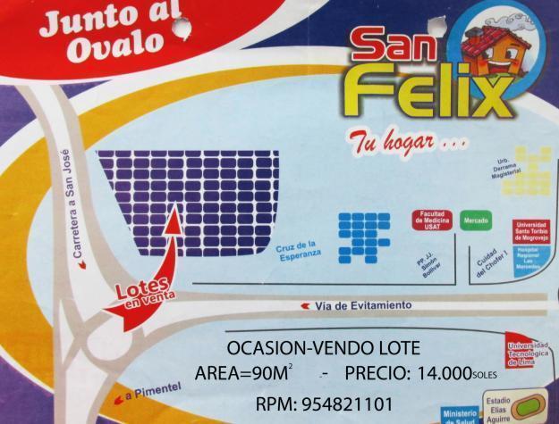 ocasion vendo lote por la via de evitamiento