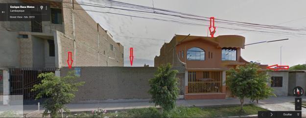 LAMBAYEQUE VENDO 502 M2 FRNTERA 20ML LARGO 24ML CERCA AV. RAMON CASTILLA PARA CUALQUIER NEGOCIO $220.000 USD