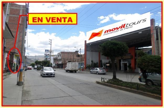 VENTA Y/O ALQUILER DE TIENDA COMERCIAL AV. CONFRATERNIDAD INTERNACIONAL OESTE FRENTE A MÓVIL TOURS. CEL. 974661126