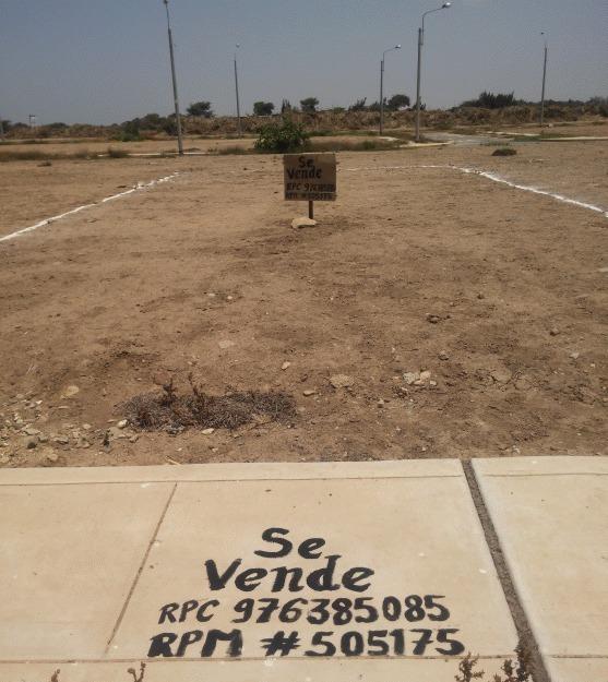 venta de terreno