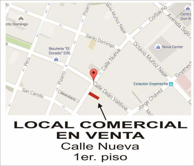 Vendo Local Comercial Calle Nueva