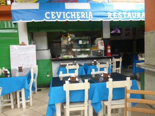 traspaso de cevicheria restaurat en actividad funcionando