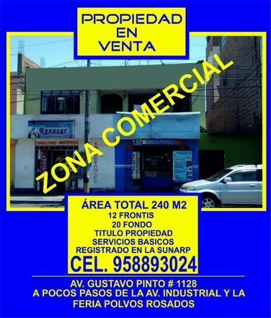 SE VENDE CASA DE 240M2 ZONA COMERCIAL