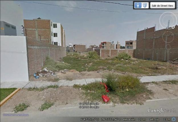 SE VENDE TERRENO DE 124.5 MTS2 EN URBANIZACION LOS SAUCES I
