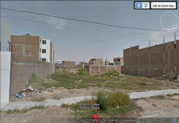 SE VENDE TERRENO DE 124.5 MTS2 EN URBANIZACION LOS SAUCES I