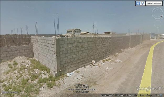 Vendo Terreno urbano ubicado en el balneario EL CHORRO distrito Samuel Pastor provincia de Camana dpto. de Arequipa