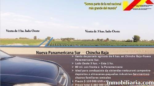 Terreno Rural en Chincha en Venta, Panamericana Sur Chincha, 20000 m2