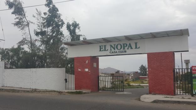 Vendo terreno en casa club El Nopal Characato