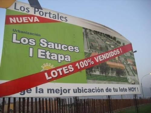 Terreno en Los Sauces I Etapa Carabayllo, título de propiedad, registros públicos y autoevaluo