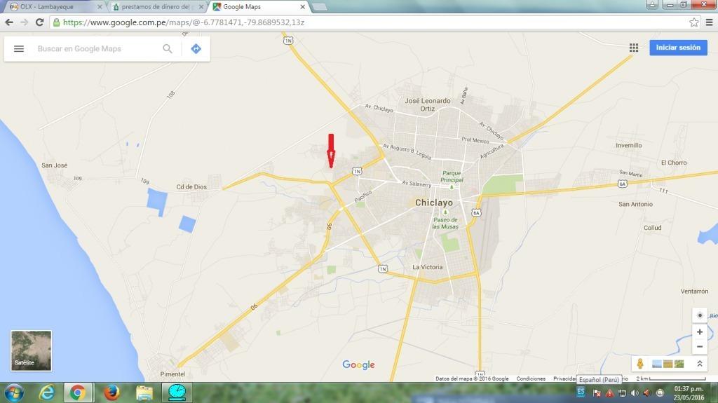 remato solar circulado en ciudad del chofer 6x20=160m2 todo en regla inscrito en sunarp por el precio de S/26.500 soles