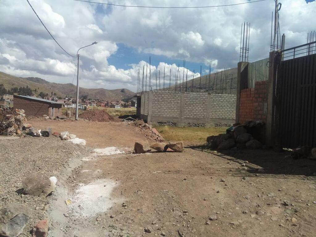 TERRENO A MEDIA CUADRA DE LA AV. ORGULLO AYMARA