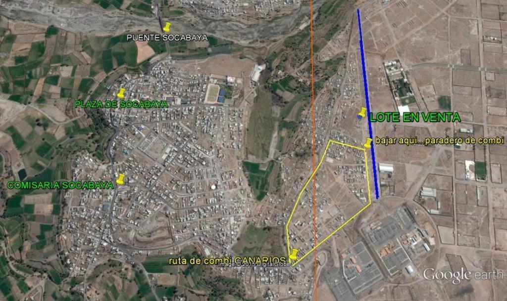 LOTE CON TITULO DE PROPIEDAD, DE 184 mt2, CERCA A PARADERO, EN AVENIDA PRINCIPAL