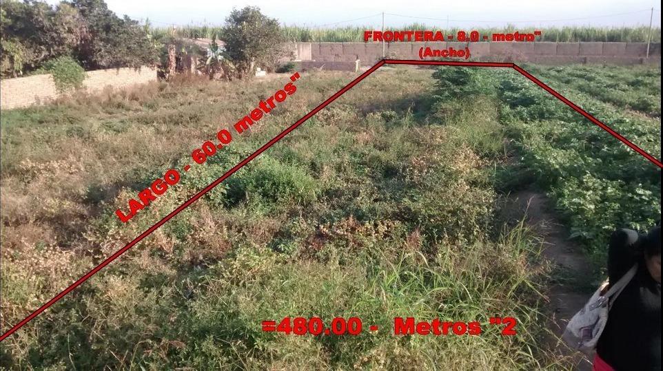 REMATE DE LOTE DE 480 M2 EN LA CAMPIÑA DE MOCHE