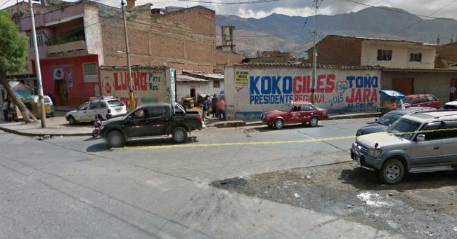 Esquina de Malecon Alomia Robles con jr. Hermilio Valdizan Huanuco