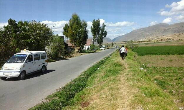 Vendo terreno en Huancayo  registrado misma pista