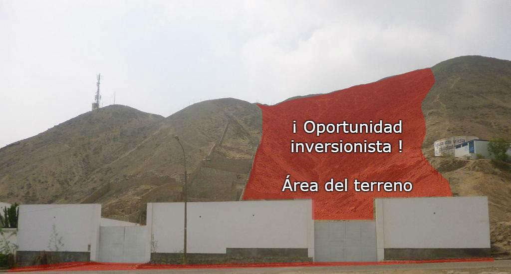 Oportunidad Inversionista en !. Remato terreno en la planicie de la molina al frente del parque!