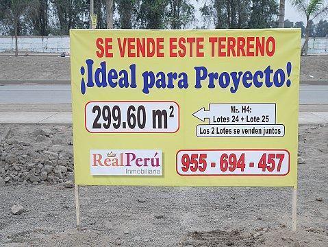 VENDO TERRENO EN CARABAYLLO 299.60 m2