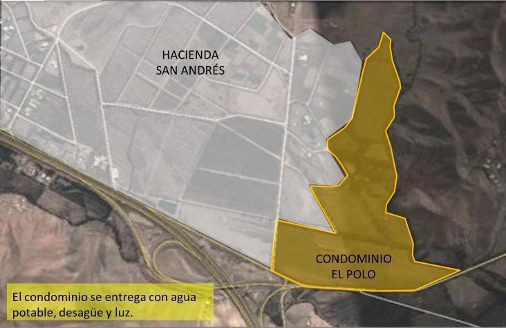 VENTA a excelente precio de Terreno en la Primera Etapa de Urb EL POLO en el Km. 75 de la Panamericana Su