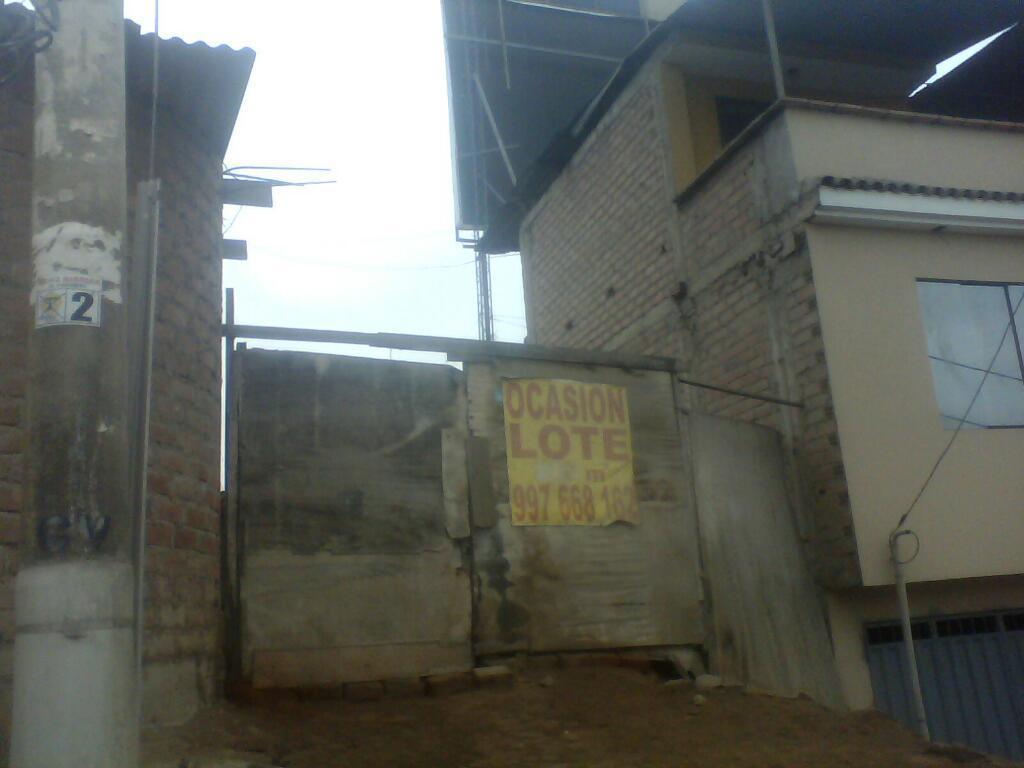 Ocasión VENDO UN LOTE DE TERRENO