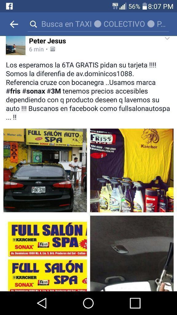 Traspaso car wash