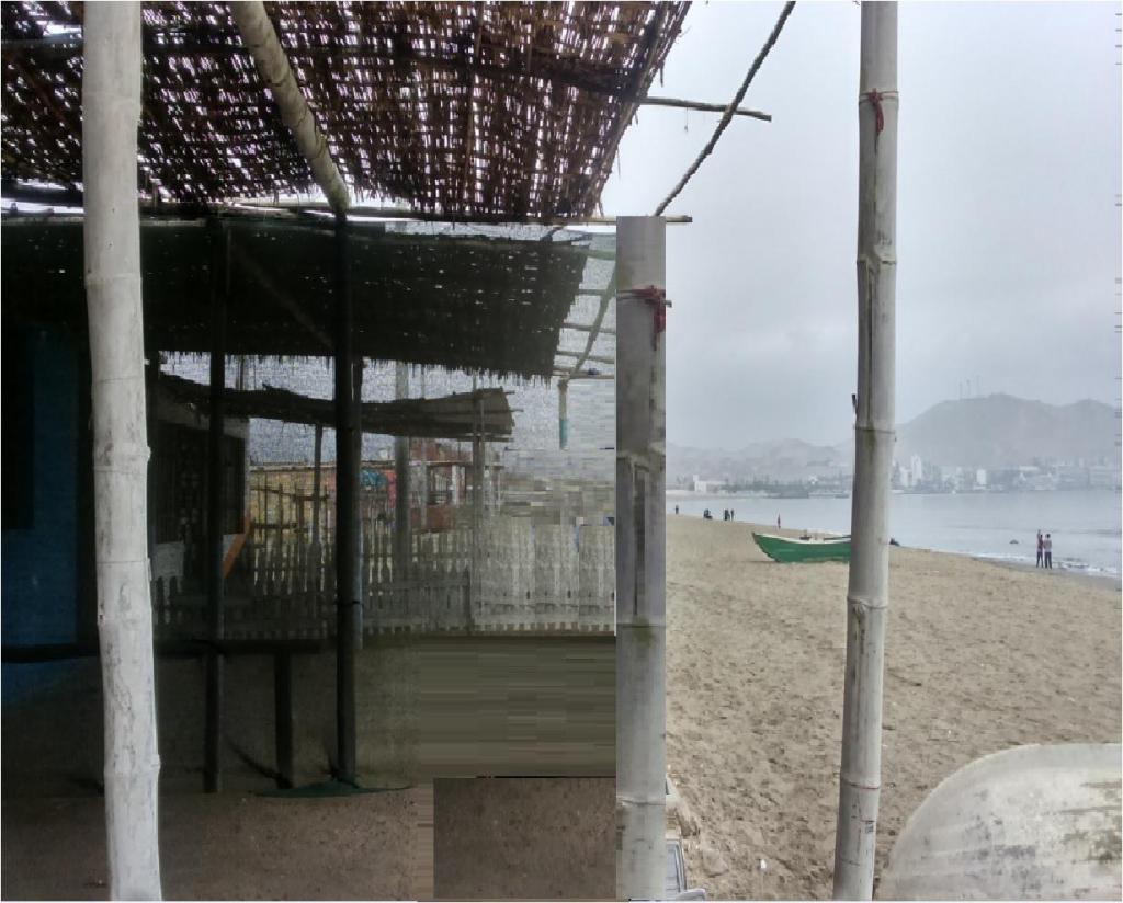 ANCON ALQUILO HABITACIÓN FRENTE A PLAYA EN CASITA RUSTICA